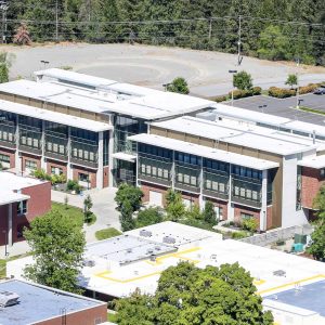 Aerial Photo of Spokane Falls Community College