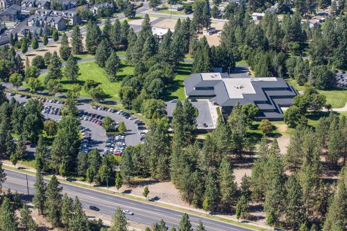 North Spokane Commercial Real Estate Aerial Drone Photographer